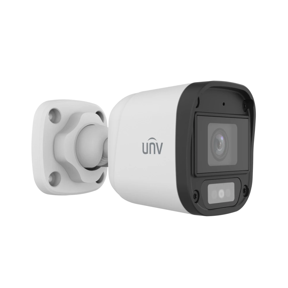 Cámara Bullet Análoga 2MP ColorHunter Dual Light 20m Audio 2.8mm UAC-B112-AF28-DL Uniview